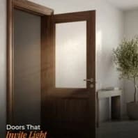 Doors That Invite Light