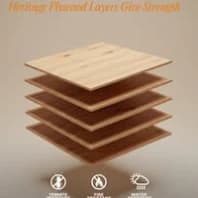 Heritage Plywood layers give strength