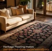 Heritage Flooring makes your space feel cozy